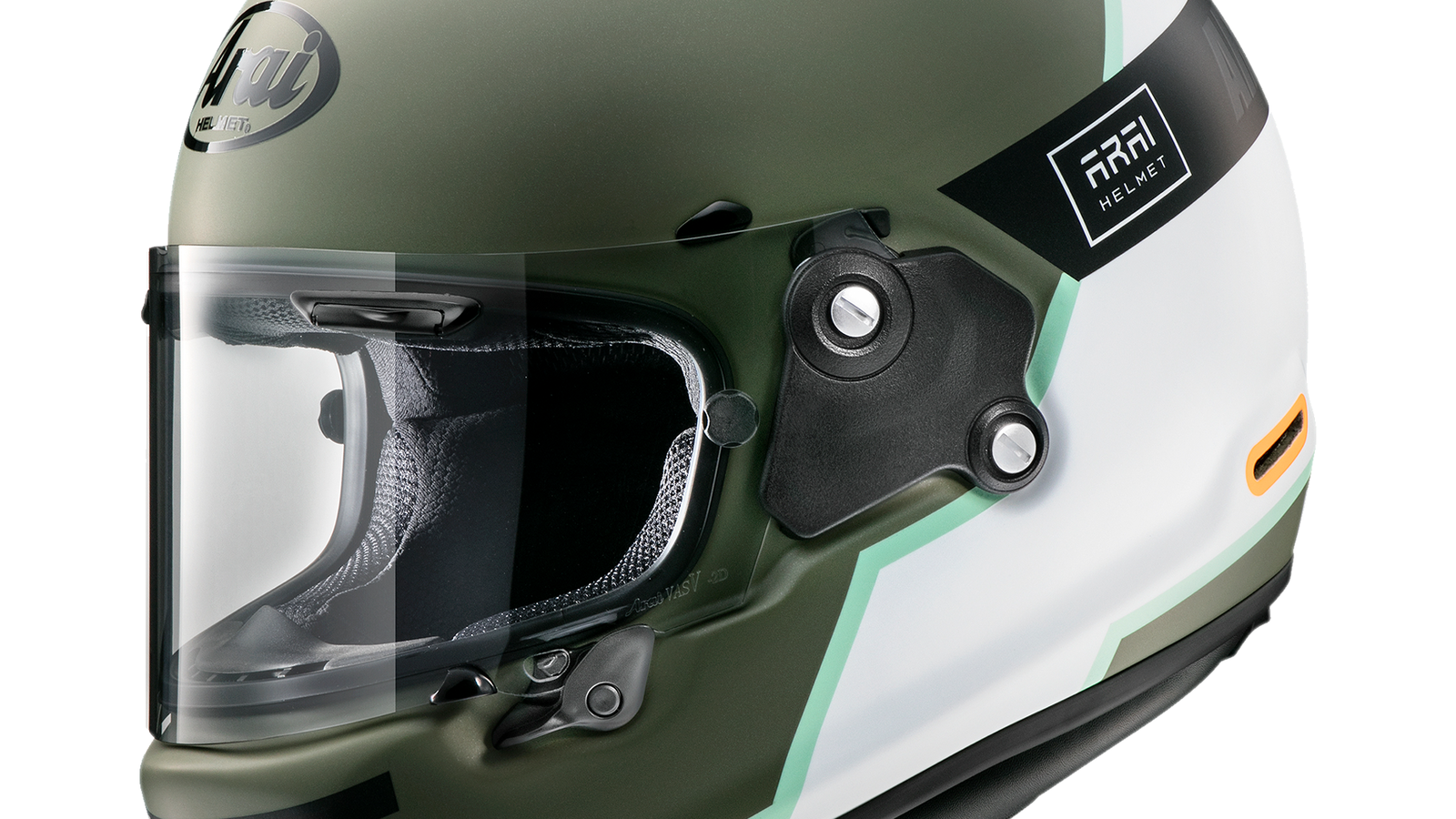 Arai Rapide motorcycle helmet overland olive